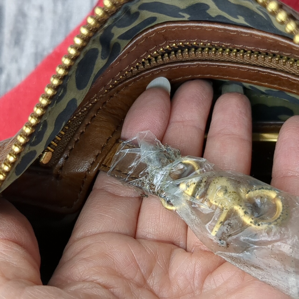 Rebecca Minkoff brown leather and gold bag - Picture 11 of 16